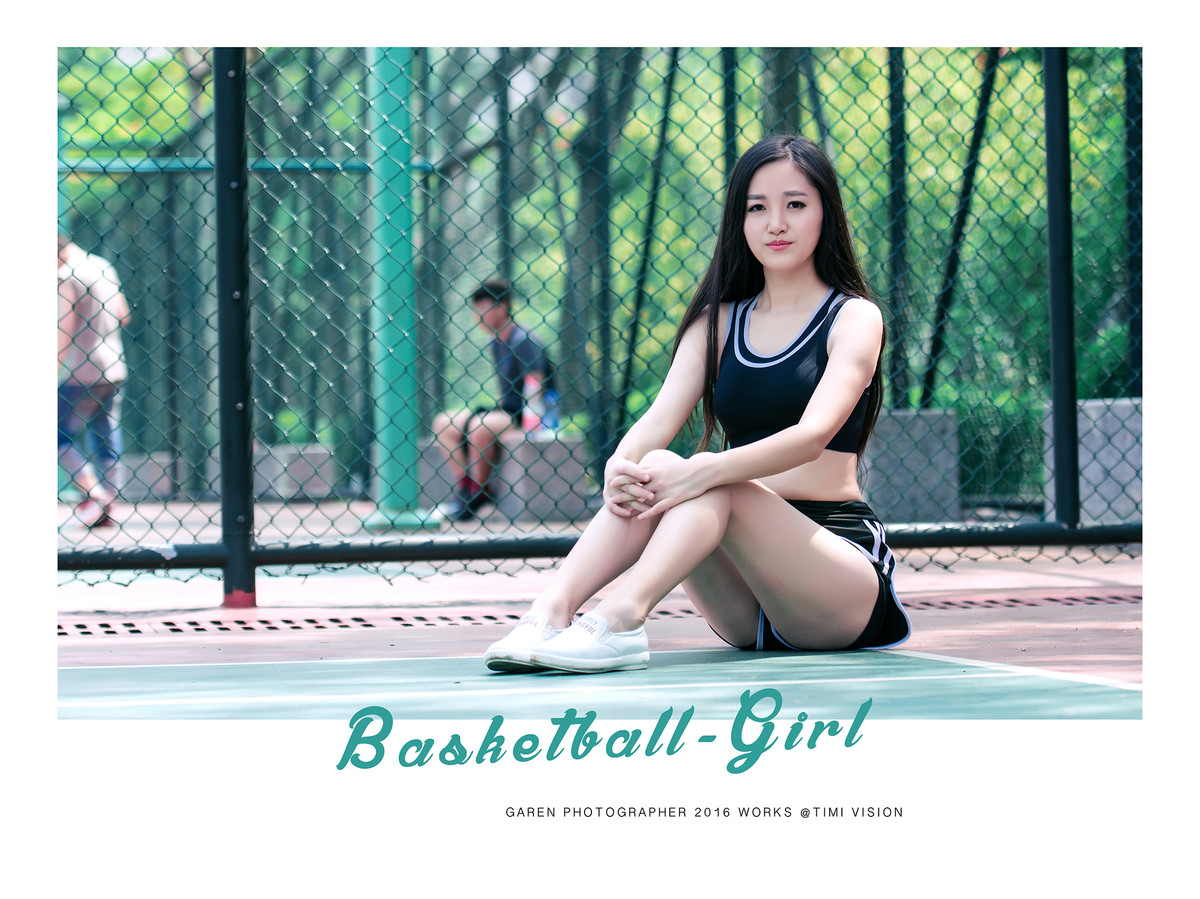 Basketball-girl  ___会武术和舞蹈的妹子打篮球