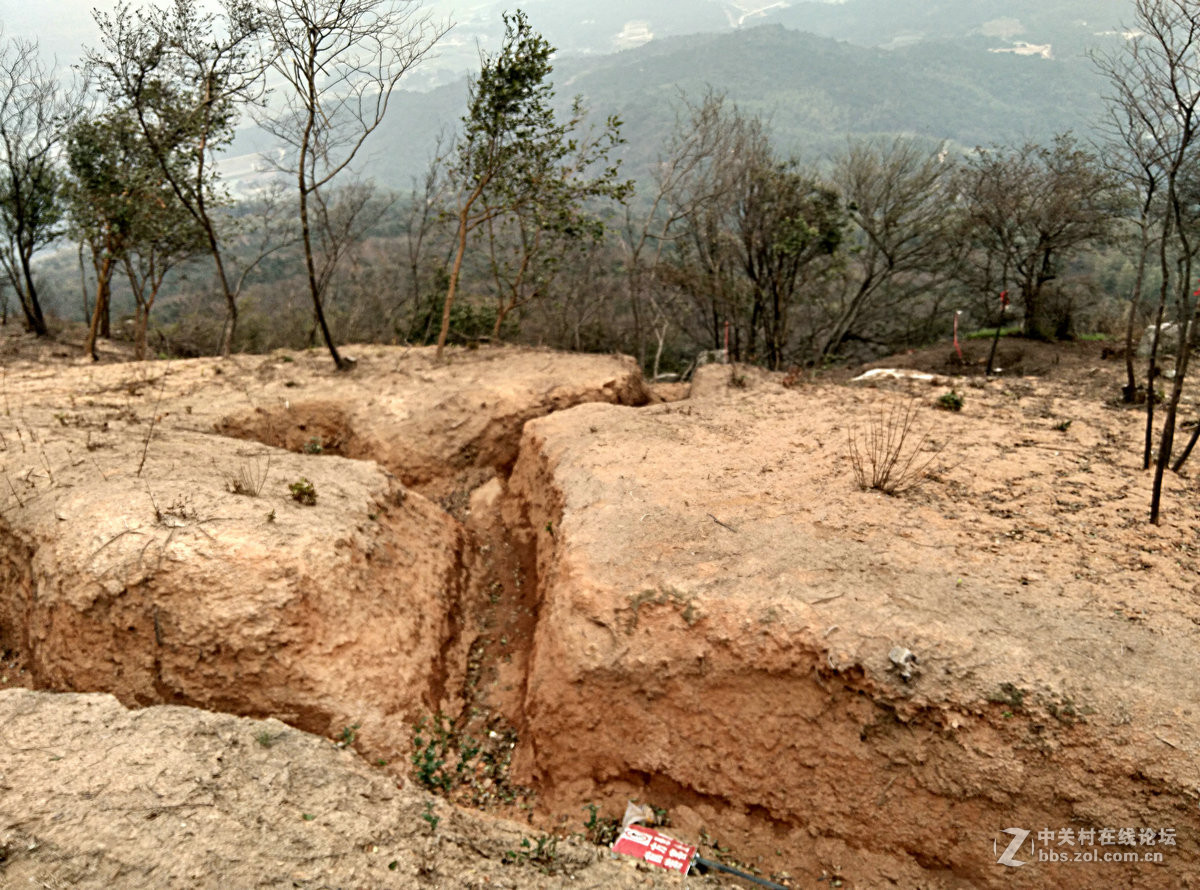长沙抗日工事遗迹抗日将军杨汉域歼敌勒石