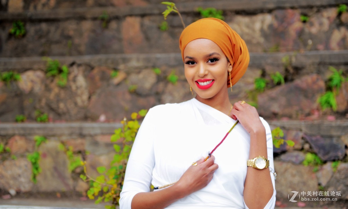 来自非洲索马里美女一