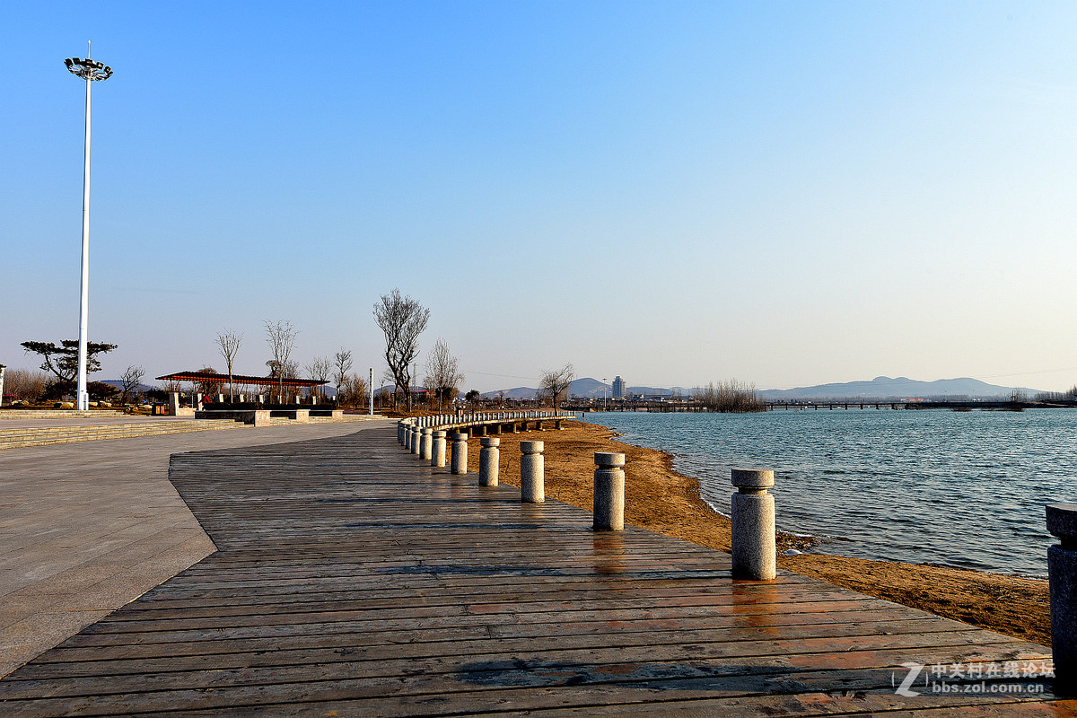 d7501424晚冬季节拍摄的几幅汶河湿地公园照片