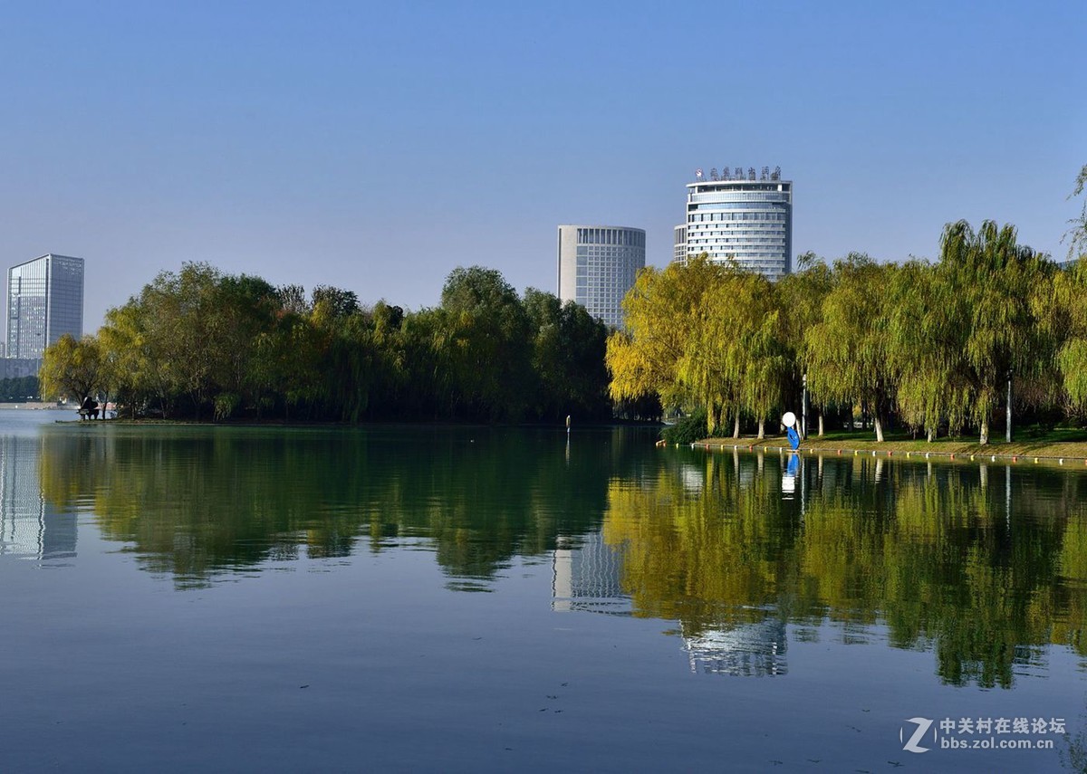 合肥市天鹅湖商务核心区美景
