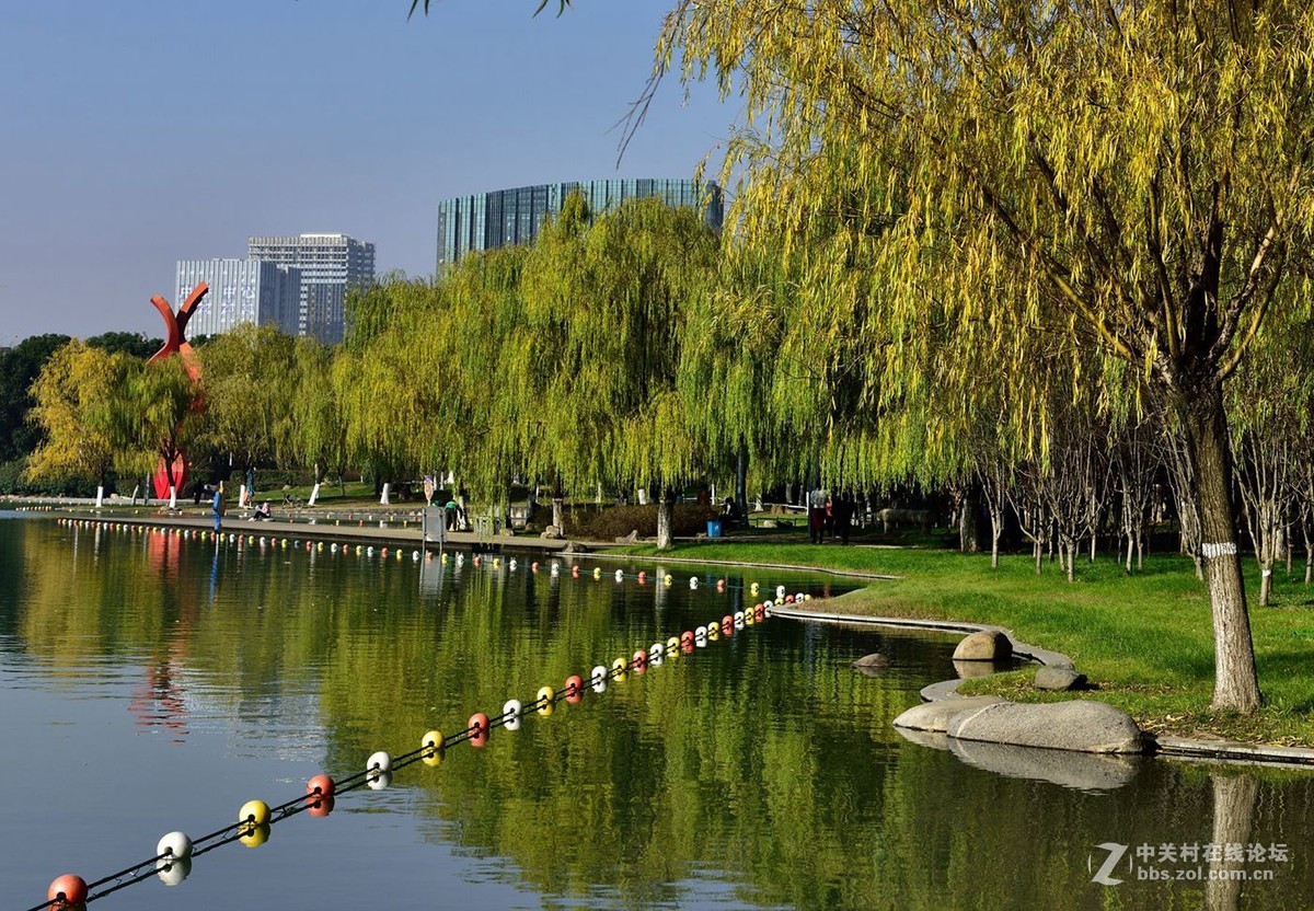 合肥市天鹅湖商务核心区美景