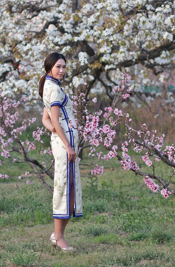 环境人像—桃李争妍