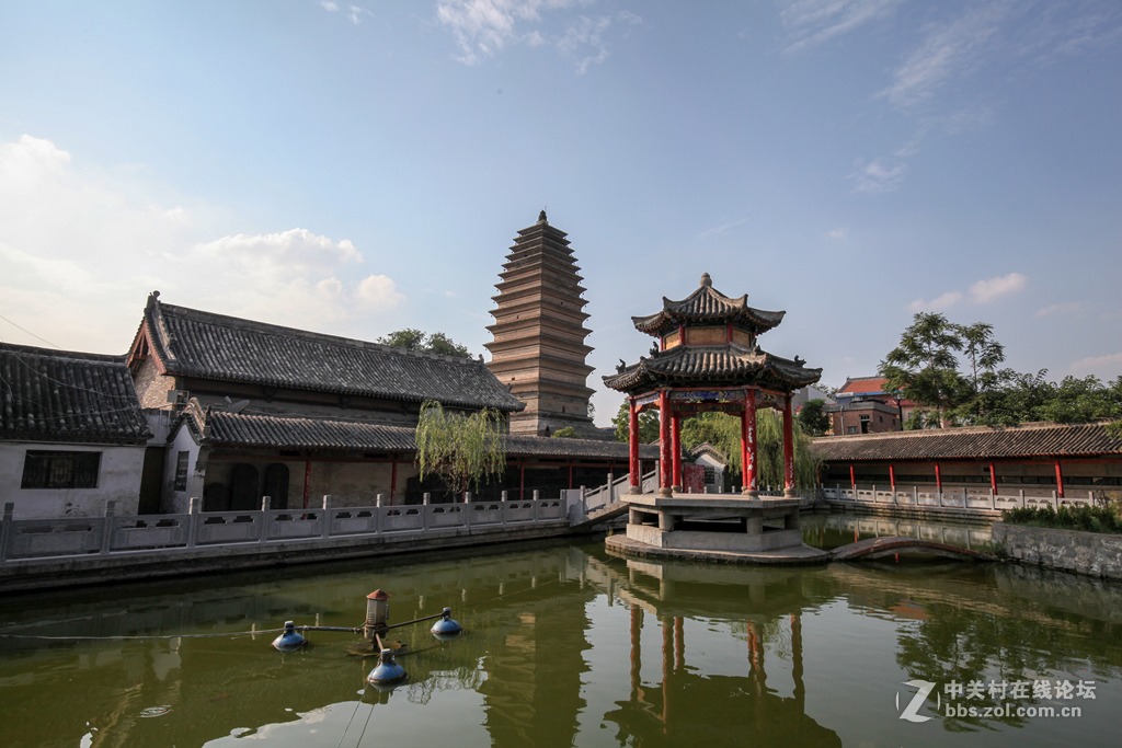 河南沁阳天宁寺三圣塔