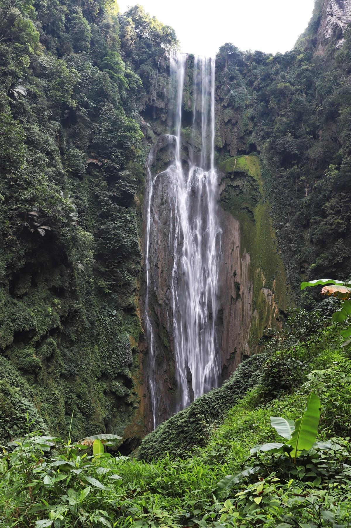 6dmarkii24105mmf4lisiiusm拍摄广西通灵大瀑布风景