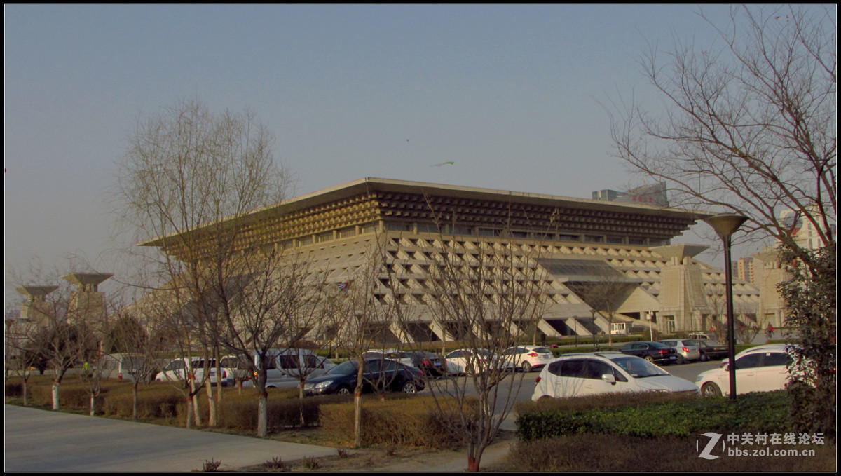 暮色中的安阳两馆