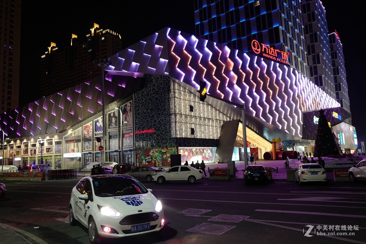 乌市万达广场夜景随拍偶的