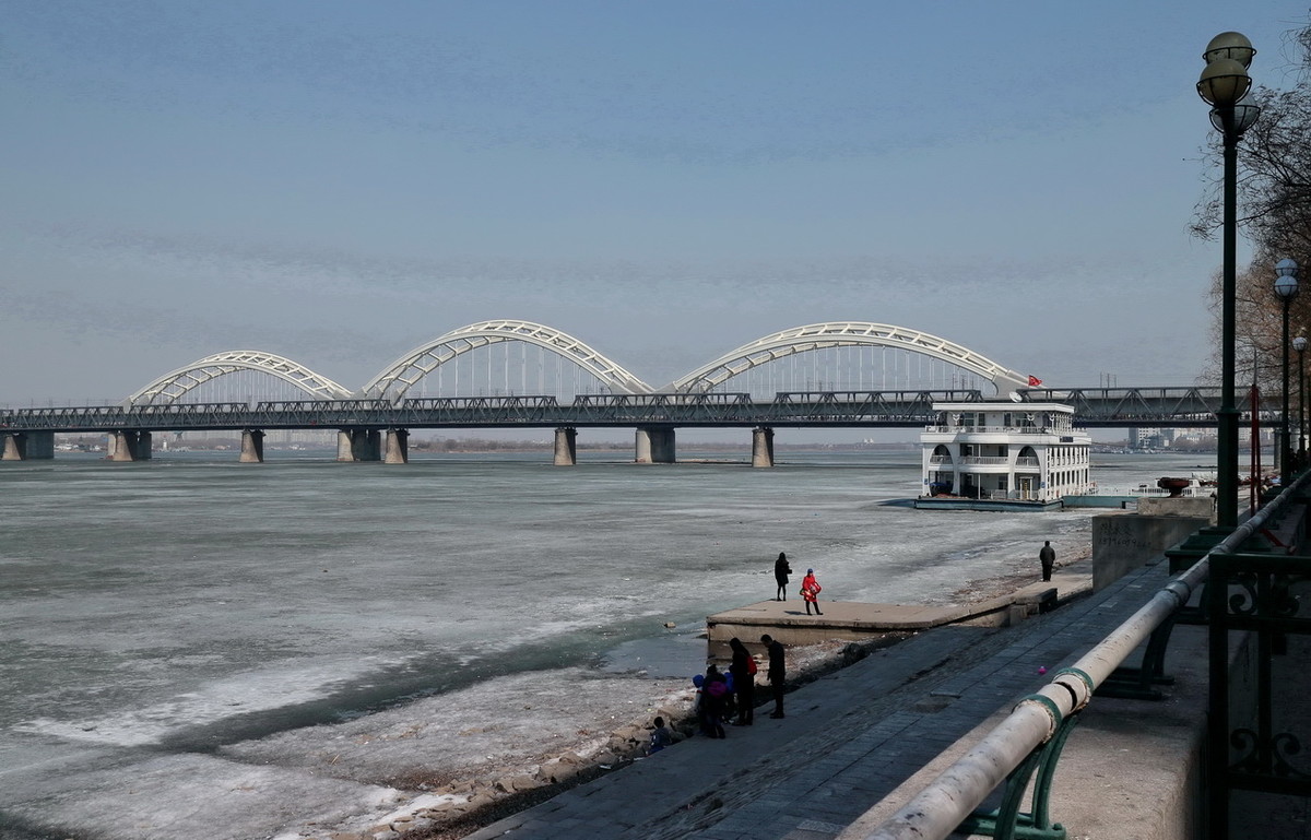 2017松花江哈尔滨段开江纪实