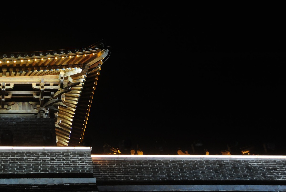 古城夜景