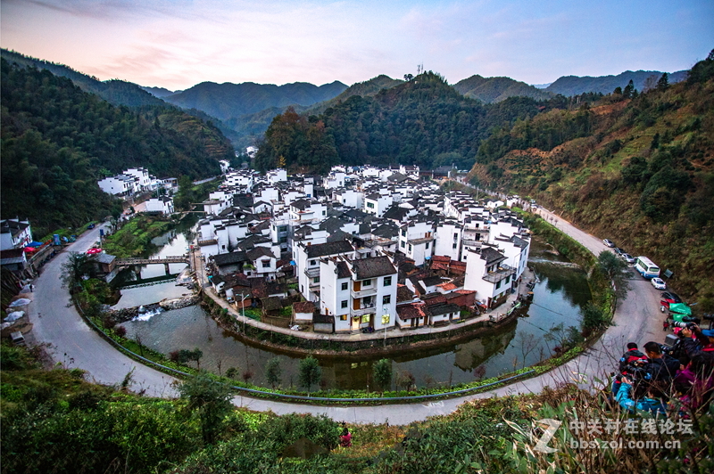 婺源菊径村与石城村