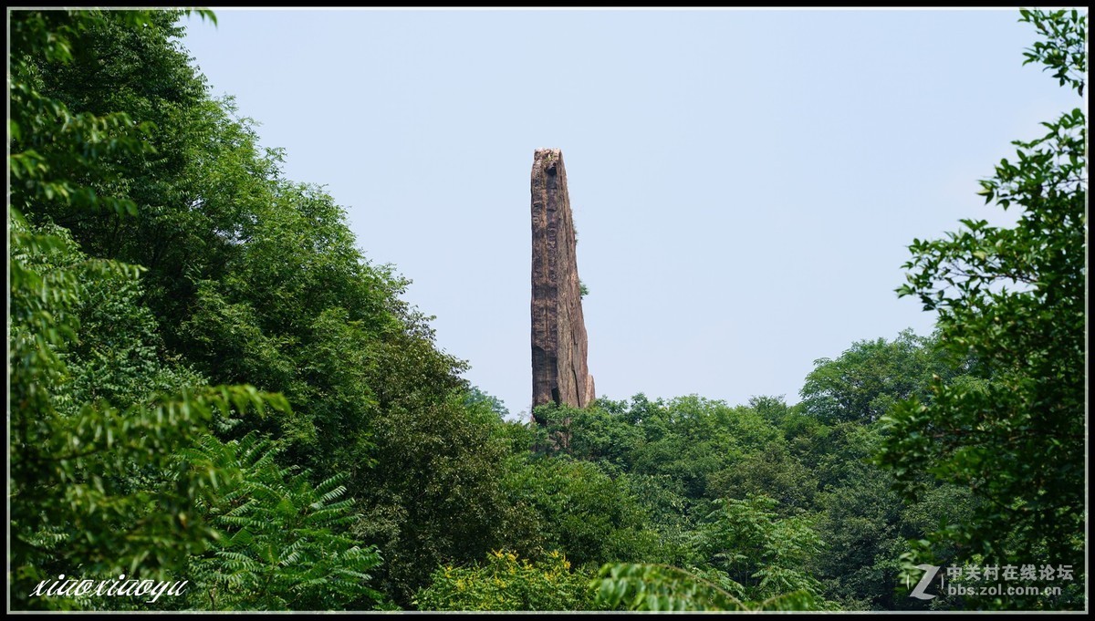 国家地质公园     天碑