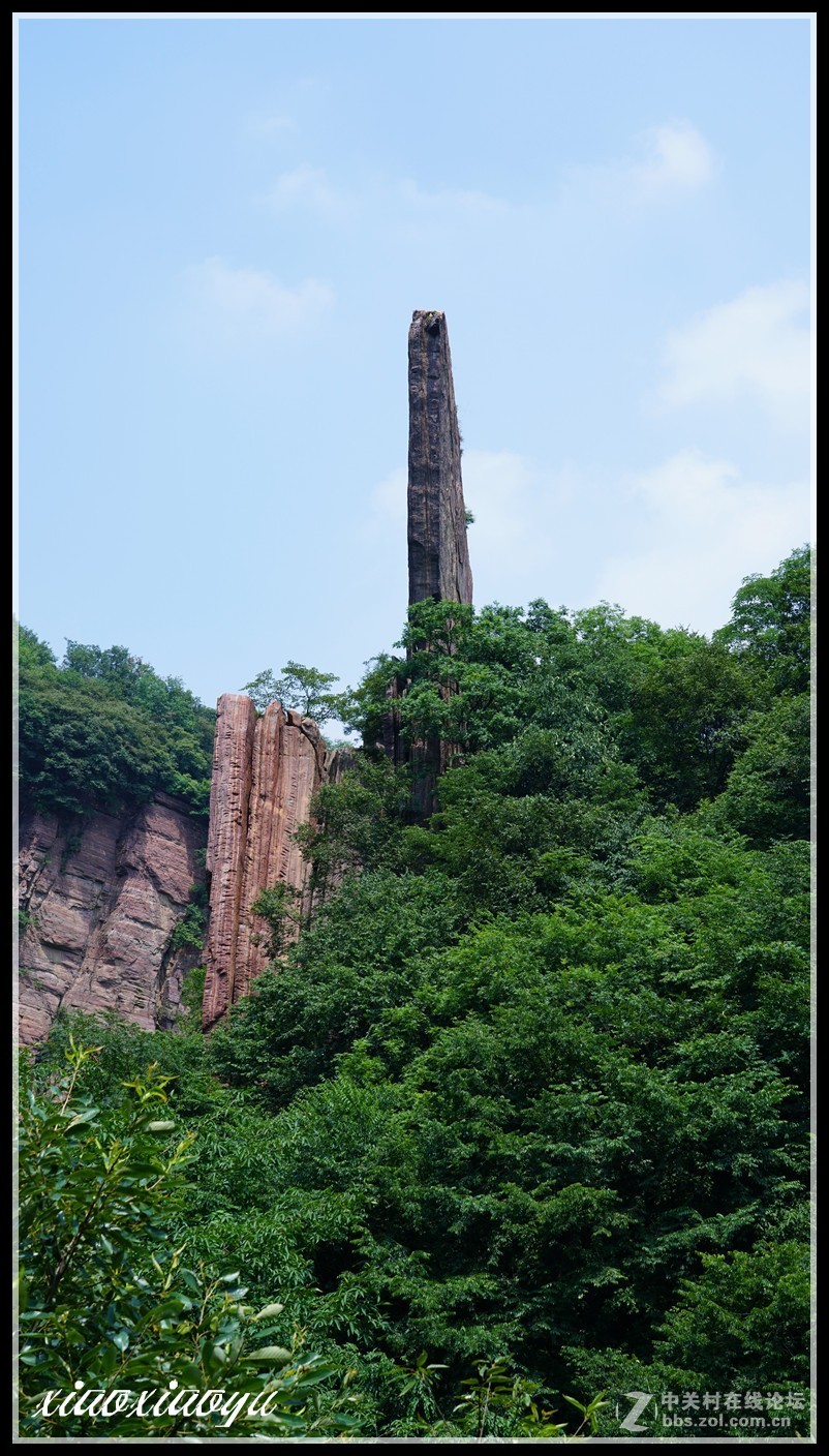 国家地质公园     天碑