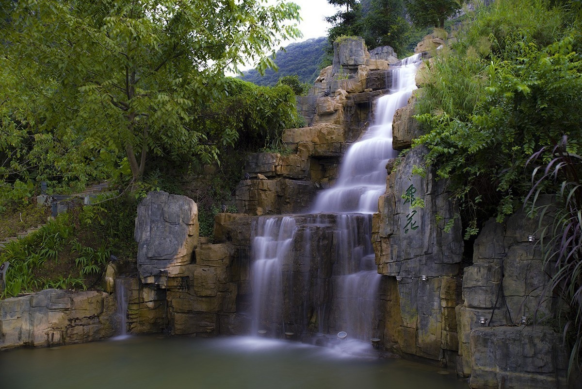 宾得K-1+  24-70  拍神泉谷风景区风光