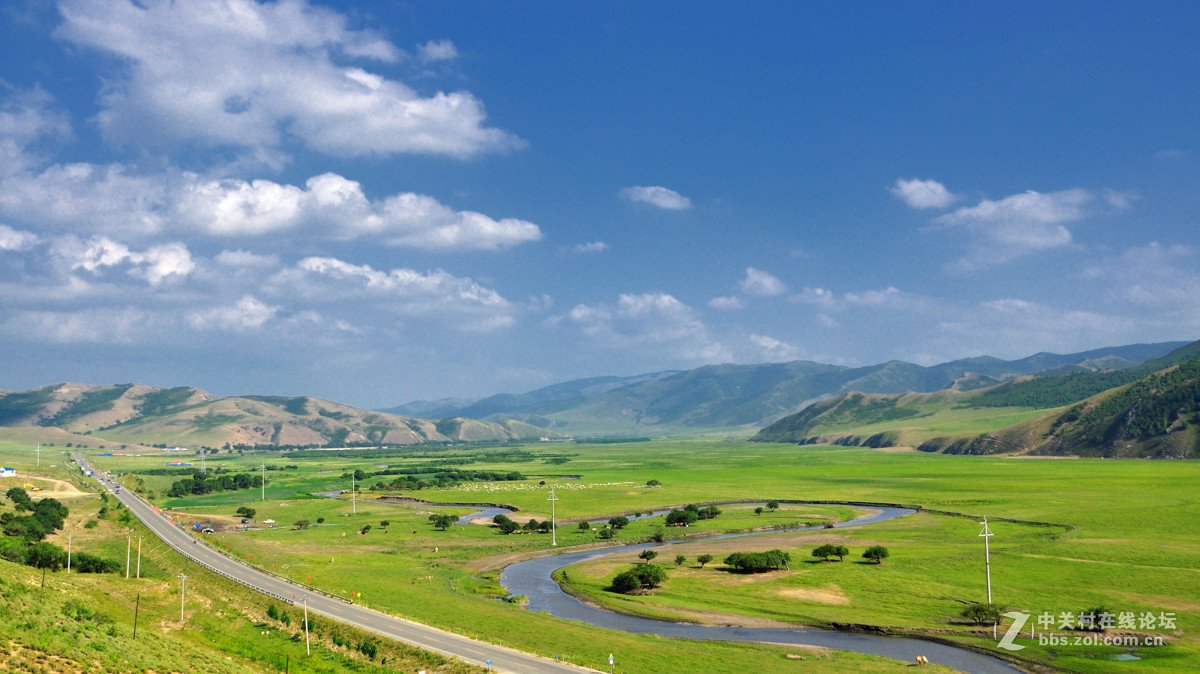内蒙行科尔沁草原