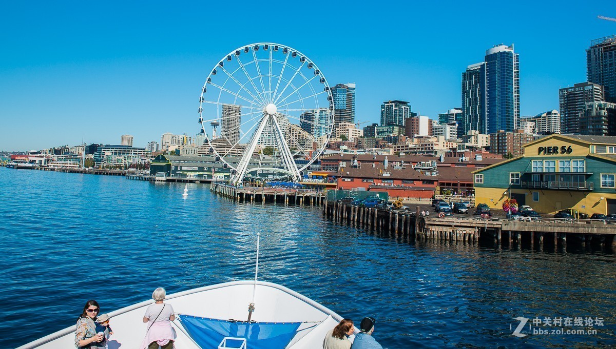 阿拉斯加路码头游轮观景