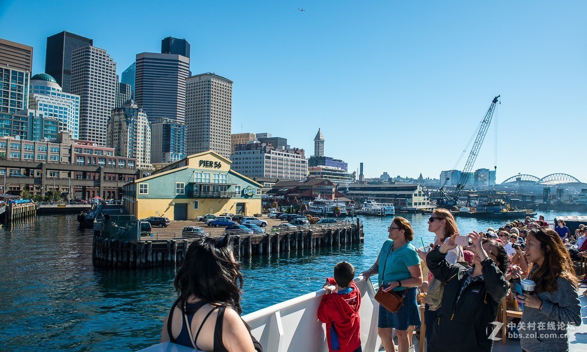 阿拉斯加路码头游轮观景