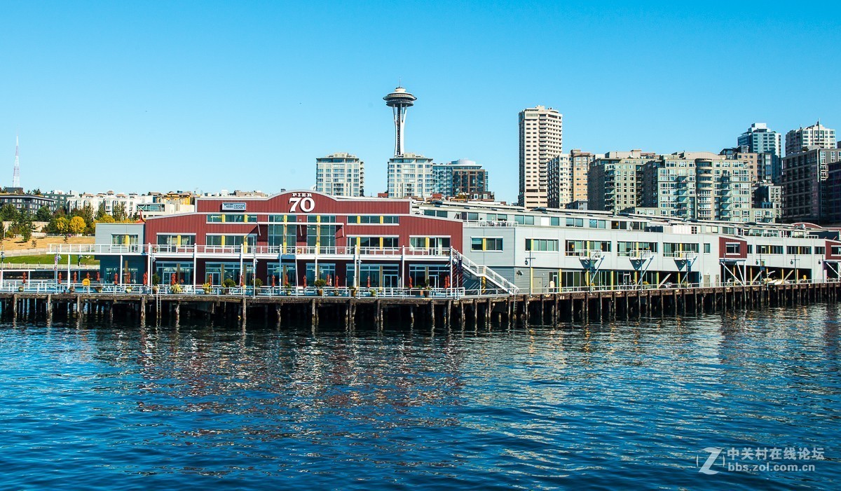 阿拉斯加路码头游轮观景