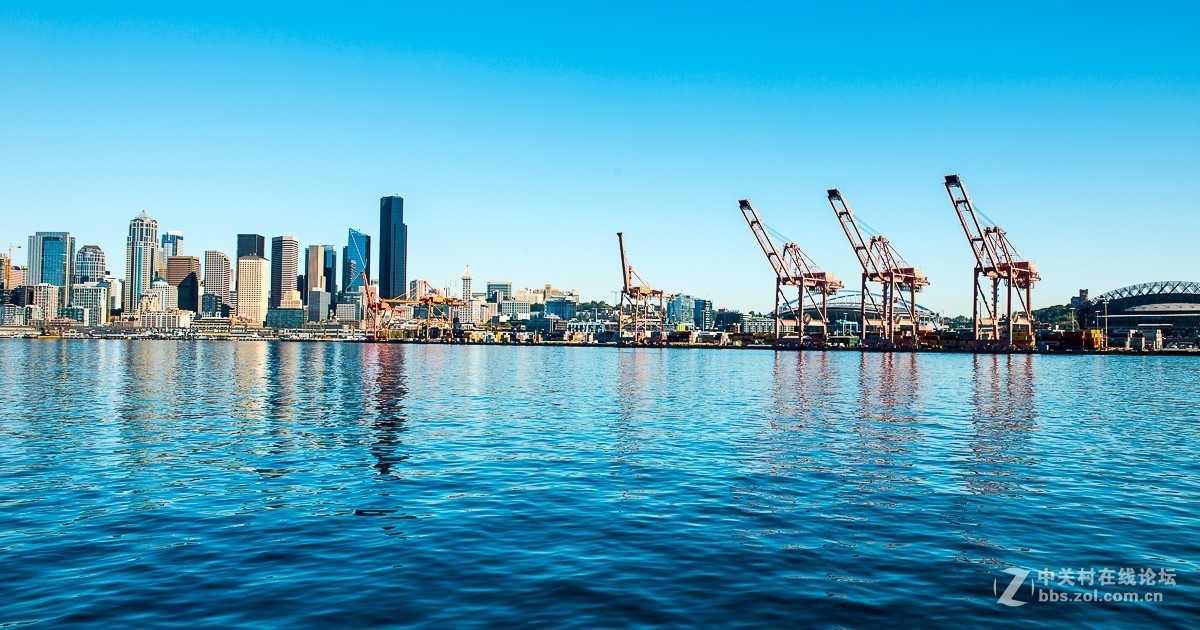 阿拉斯加路码头游轮观景