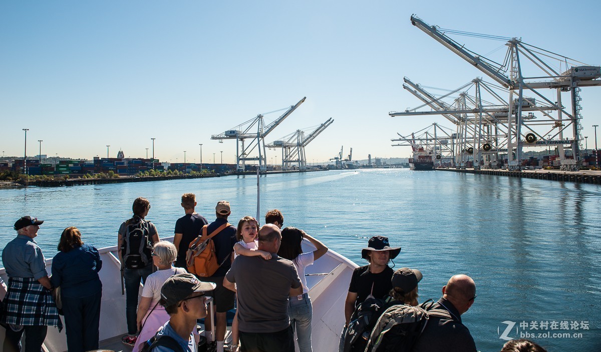 阿拉斯加路码头游轮观景