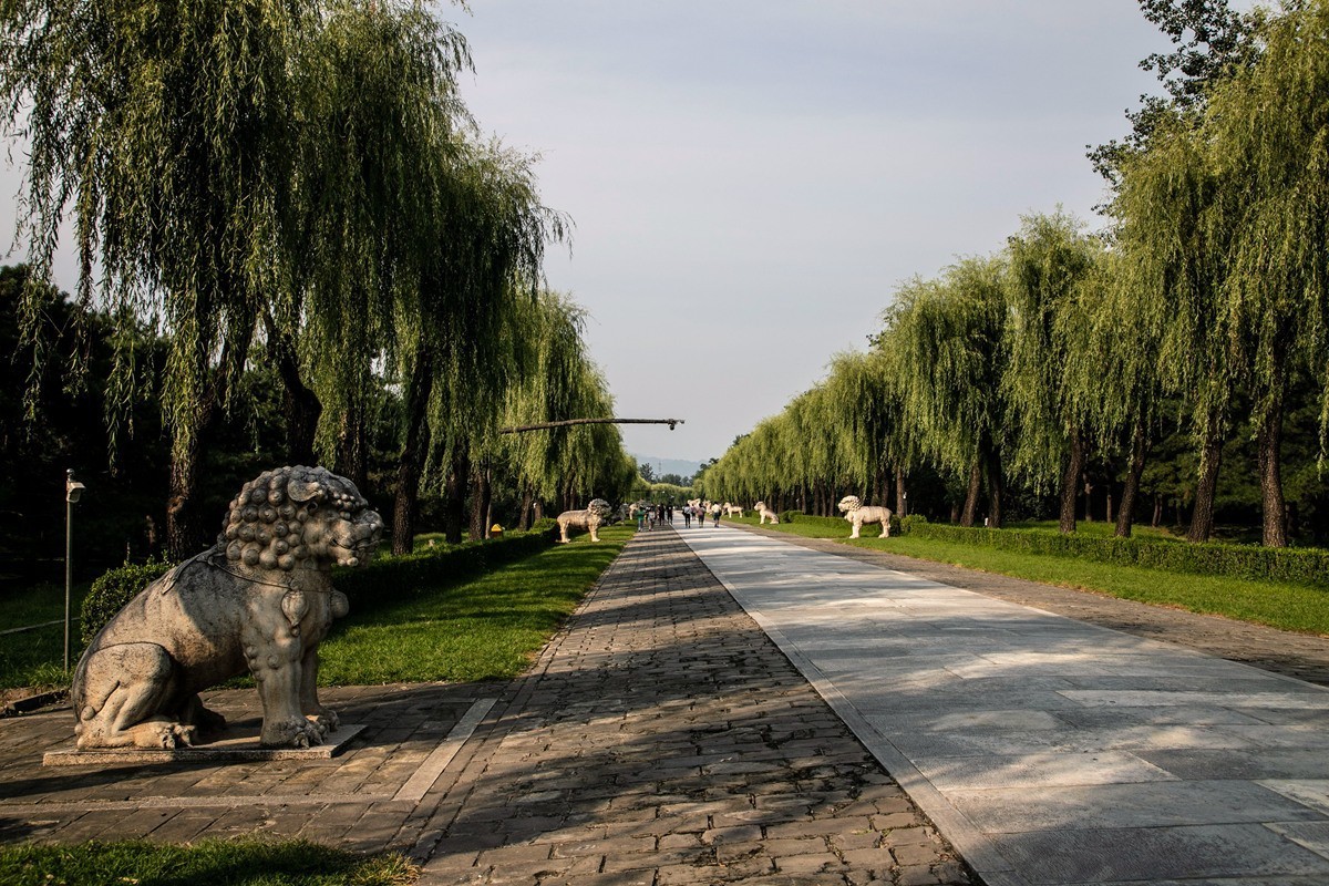 行走随拍十三陵神路~雕像