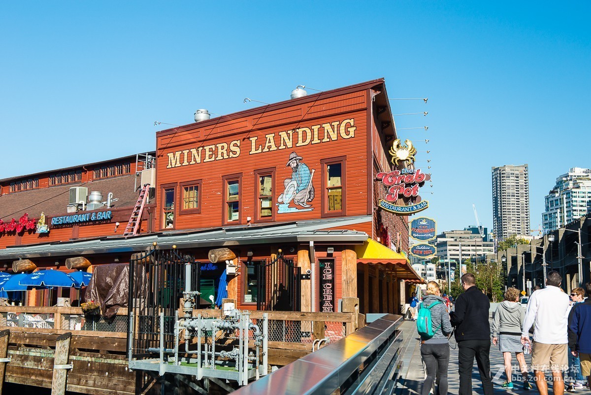 阿拉斯加路码头游轮观景