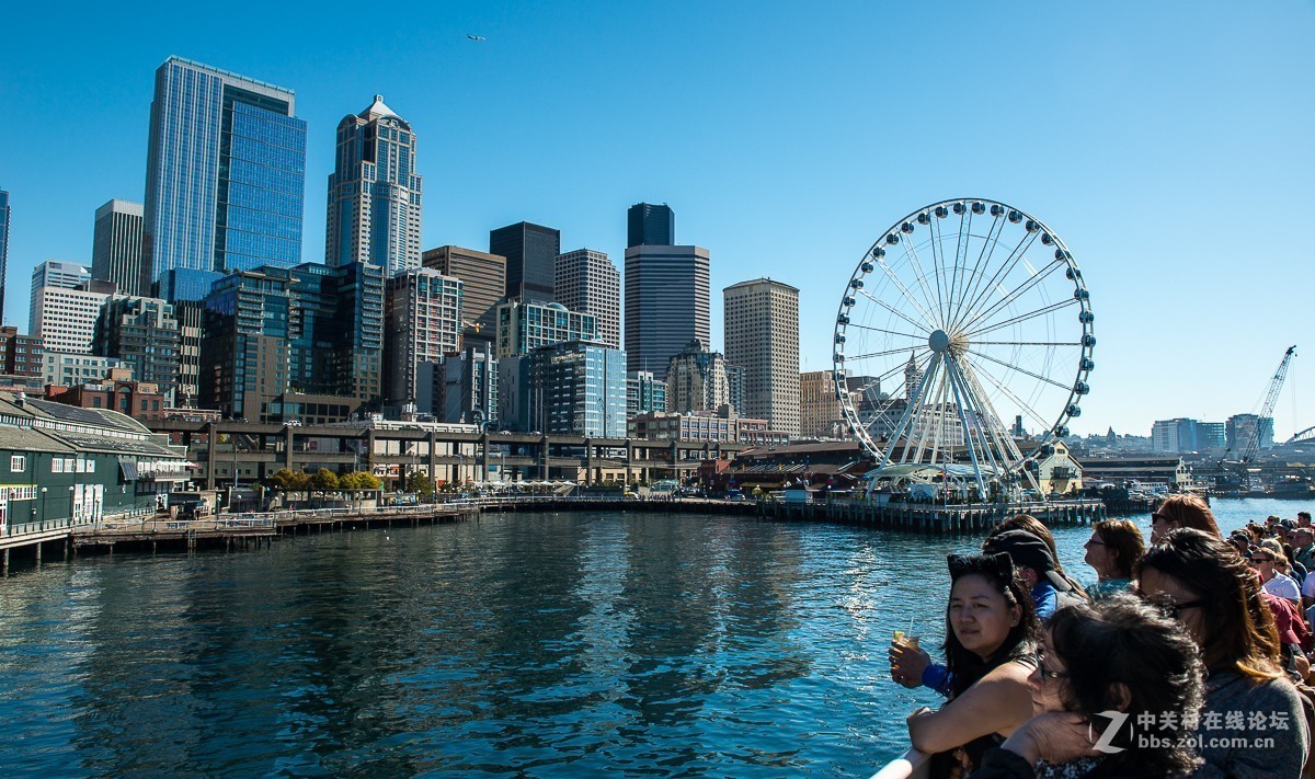 阿拉斯加路码头游轮观景