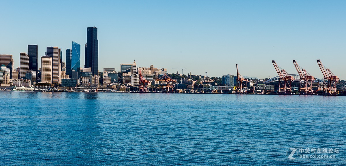 阿拉斯加路码头游轮观景