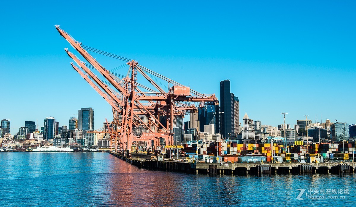 阿拉斯加路码头游轮观景