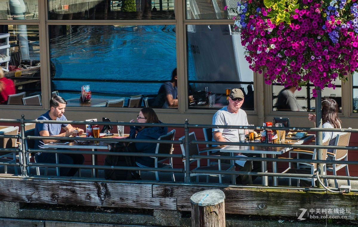 阿拉斯加路码头游轮观景