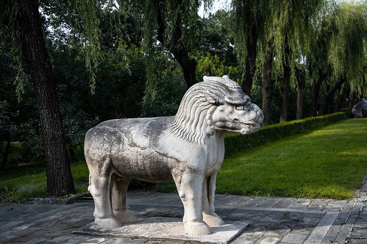 行走随拍十三陵神路~雕像