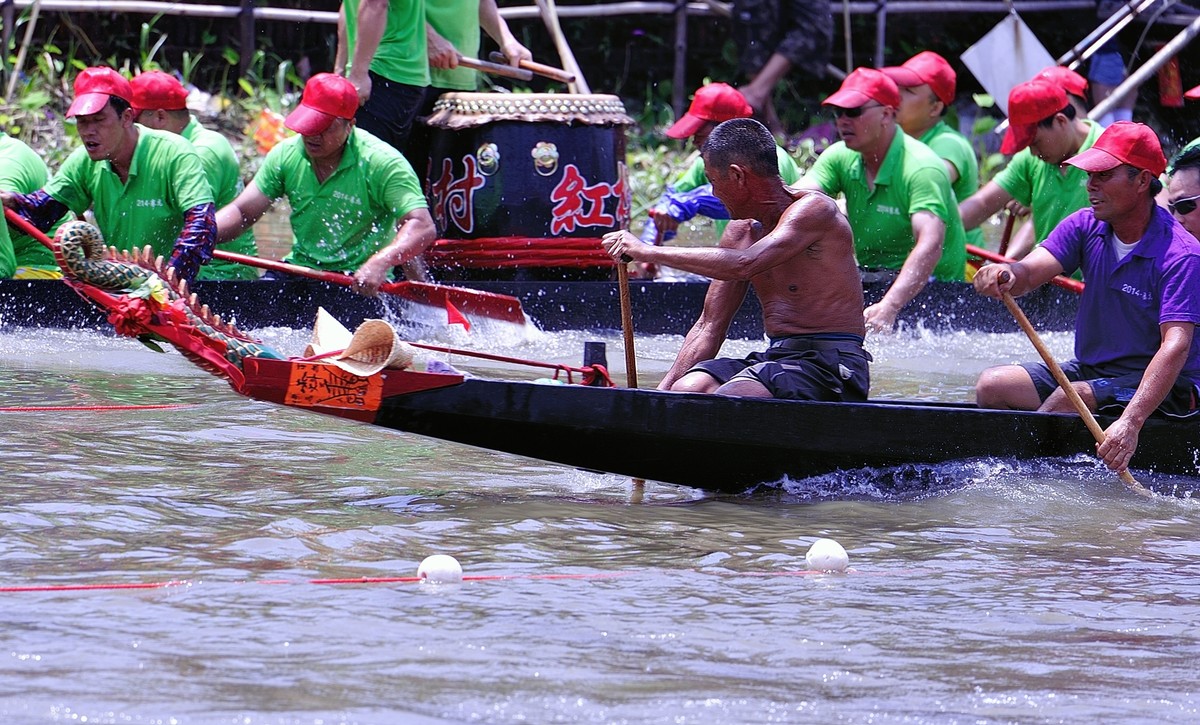 司前龙舟竞渡——祝贺好友皓月长弓荣任侨乡版主