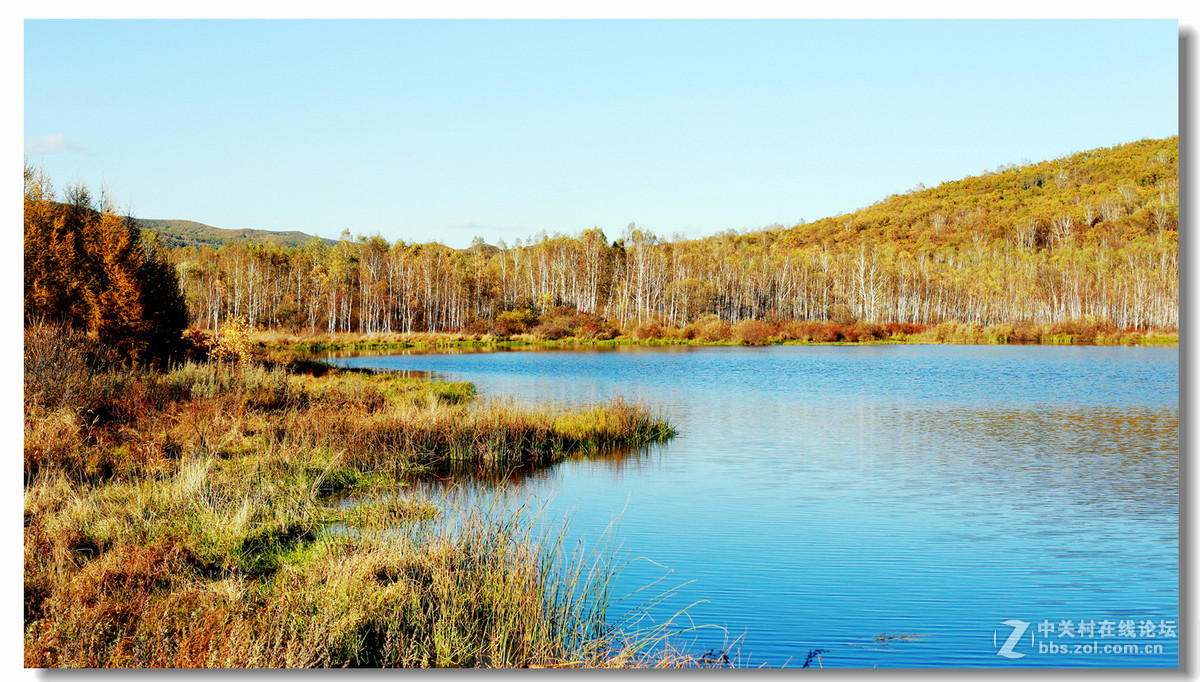绥芬河天长山水库秋色！