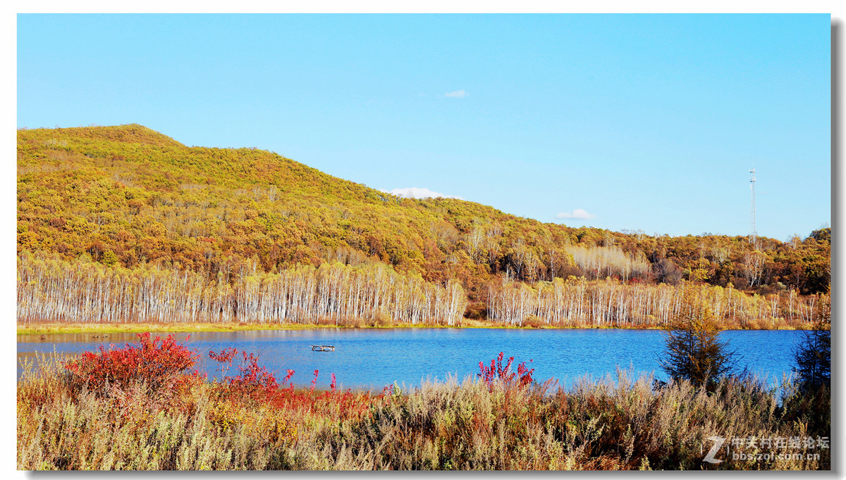 绥芬河天长山水库秋色！