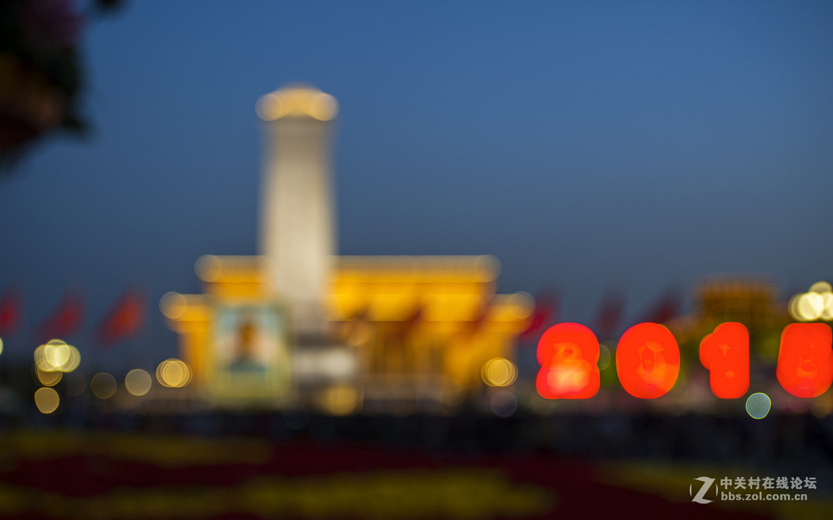 广场（散焦练习）