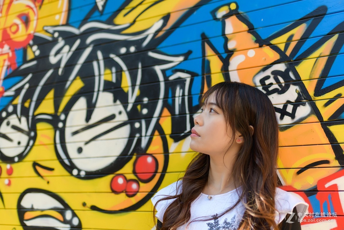 D850 - 初次体验之涂鸦街