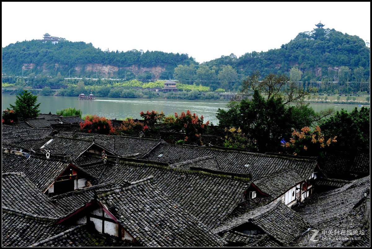 四川閬中中國歷史文化風水古城