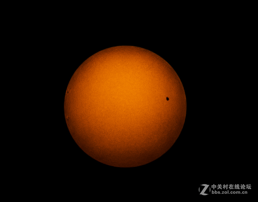 太阳黑子！雾霾就是天然的滤光镜！！