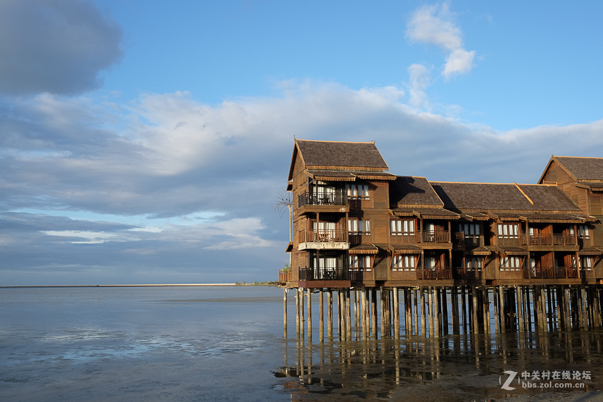 兰卡威的水上木屋