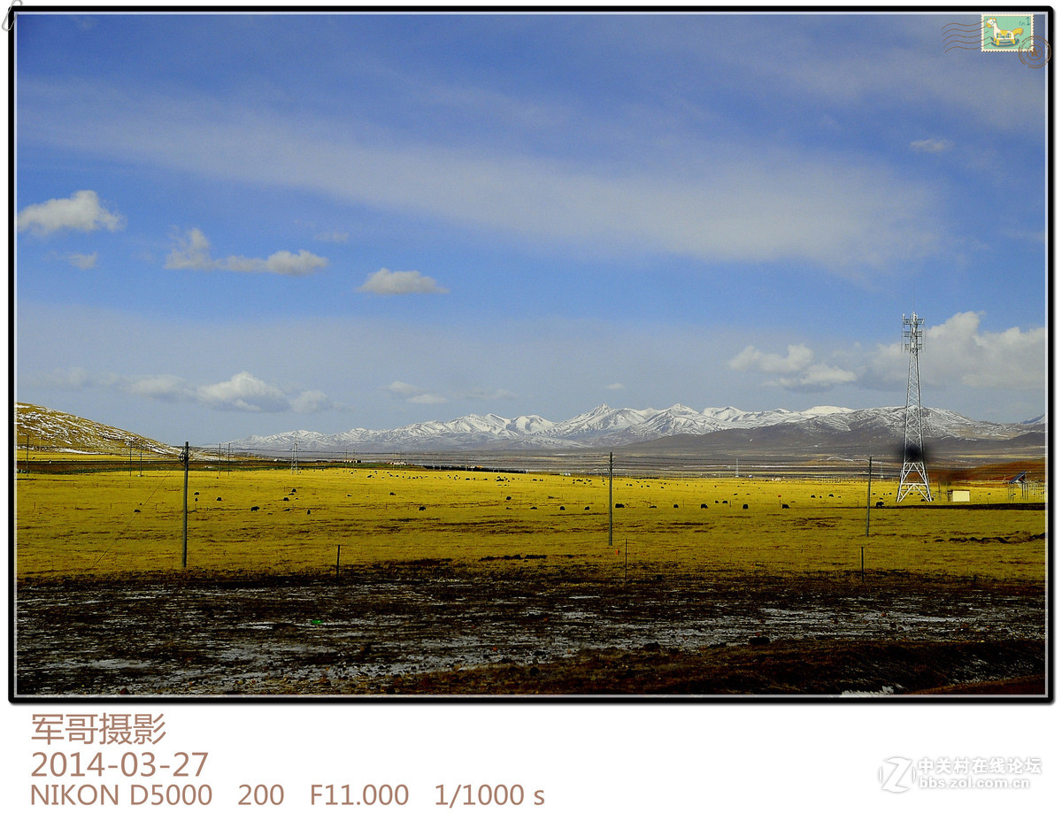 行走在世界屋脊---那曲