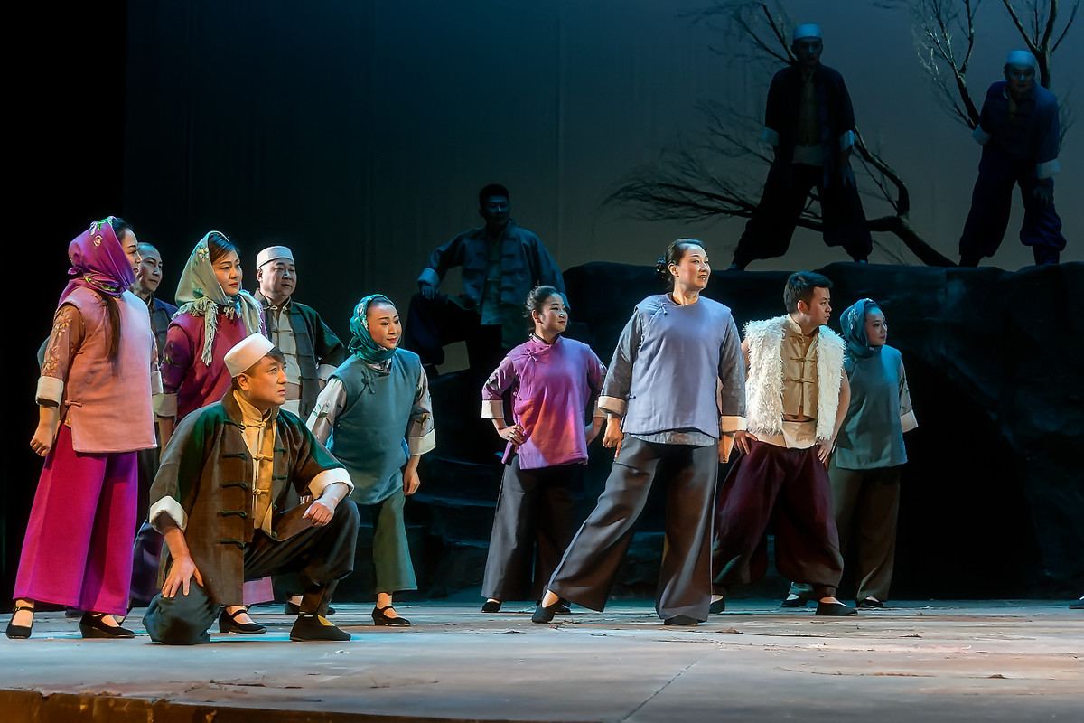 舞台摄影秦腔现代剧花儿声声那年的花儿