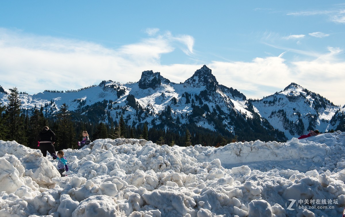 西雅图雷尼尔雪山