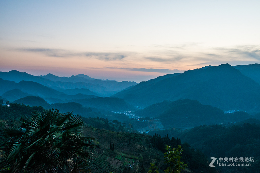 皖南坡山村之夕阳2015.11.26.