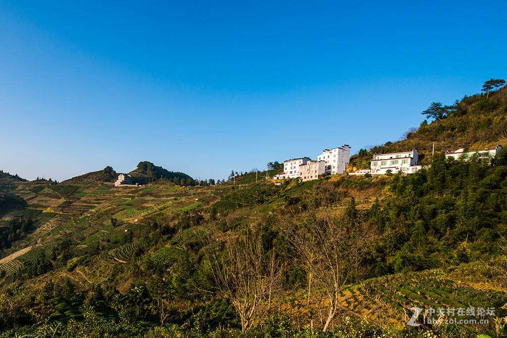 皖南坡山村之夕阳2015.11.26.