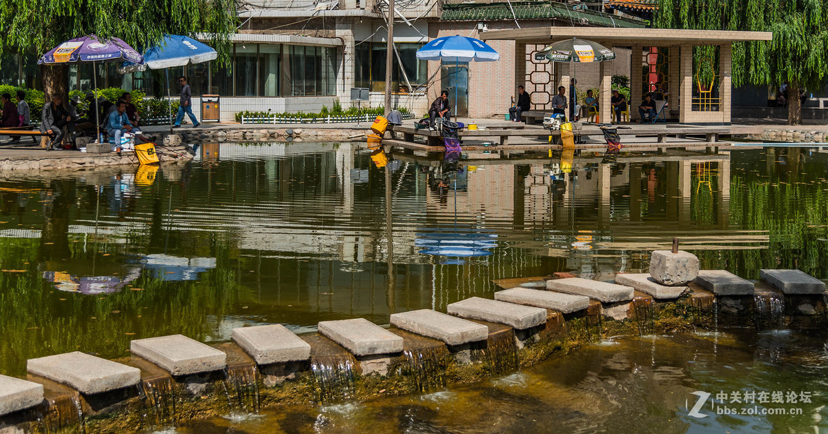 黃河穿城金城蘭州公園一角