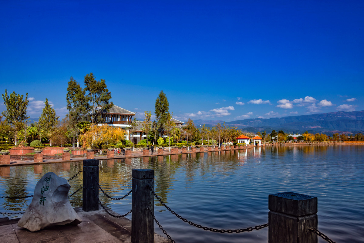 川西西昌邛海岛湿地之小渔村景区