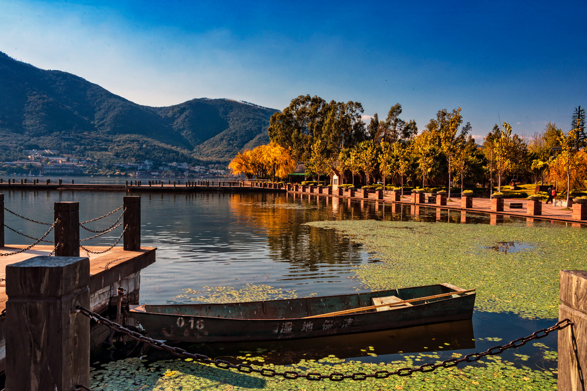 川西西昌邛海岛湿地之小渔村景区