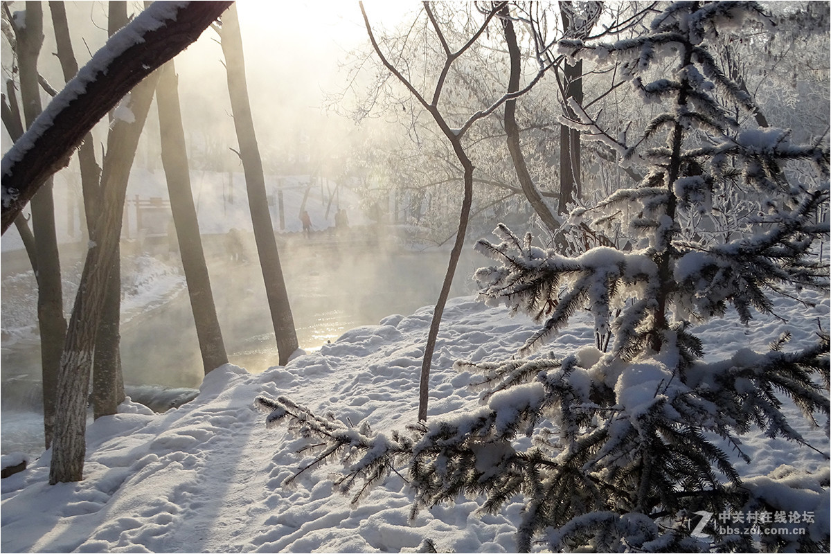 【 乌鲁木齐的冬天 （2016-2017） 】（11） ——水磨沟，蒸腾的雪景