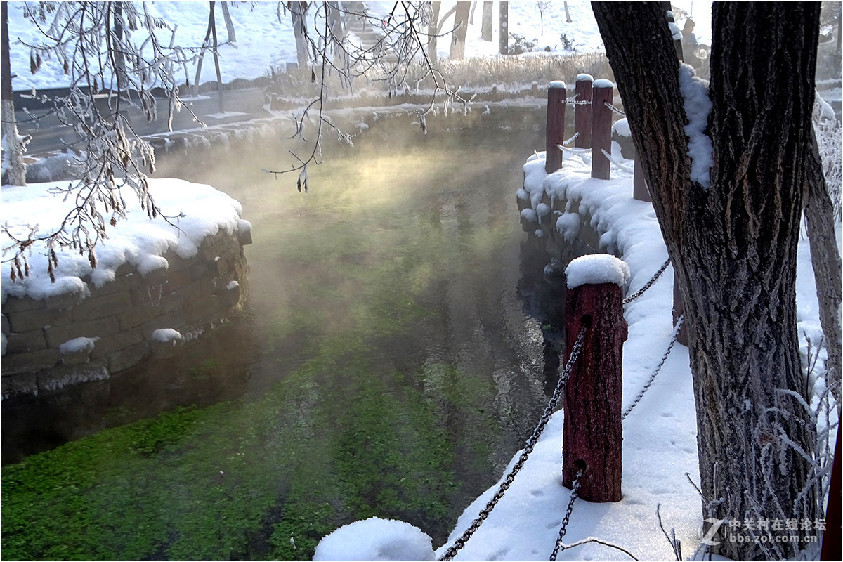 【 乌鲁木齐的冬天 （2016-2017） 】（11） ——水磨沟，蒸腾的雪景