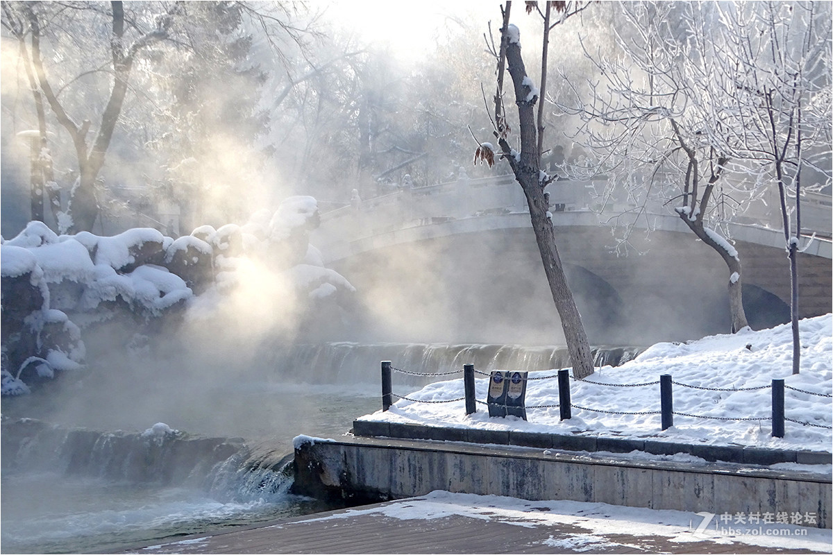 【 乌鲁木齐的冬天 （2016-2017） 】（11） ——水磨沟，蒸腾的雪景