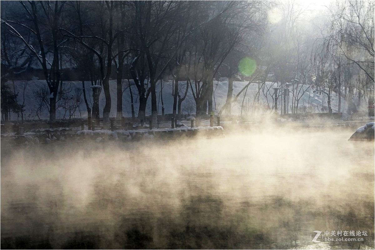 【 乌鲁木齐的冬天 （2016-2017） 】（11） ——水磨沟，蒸腾的雪景